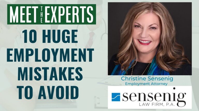 10 Huge Employment Mistakes to Avoid