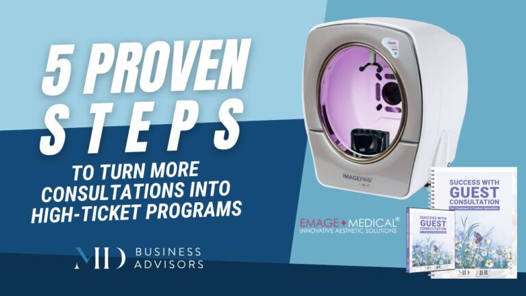 5 Steps To Turn More Medical Aesthetics Consultations Into High-Ticket Sales